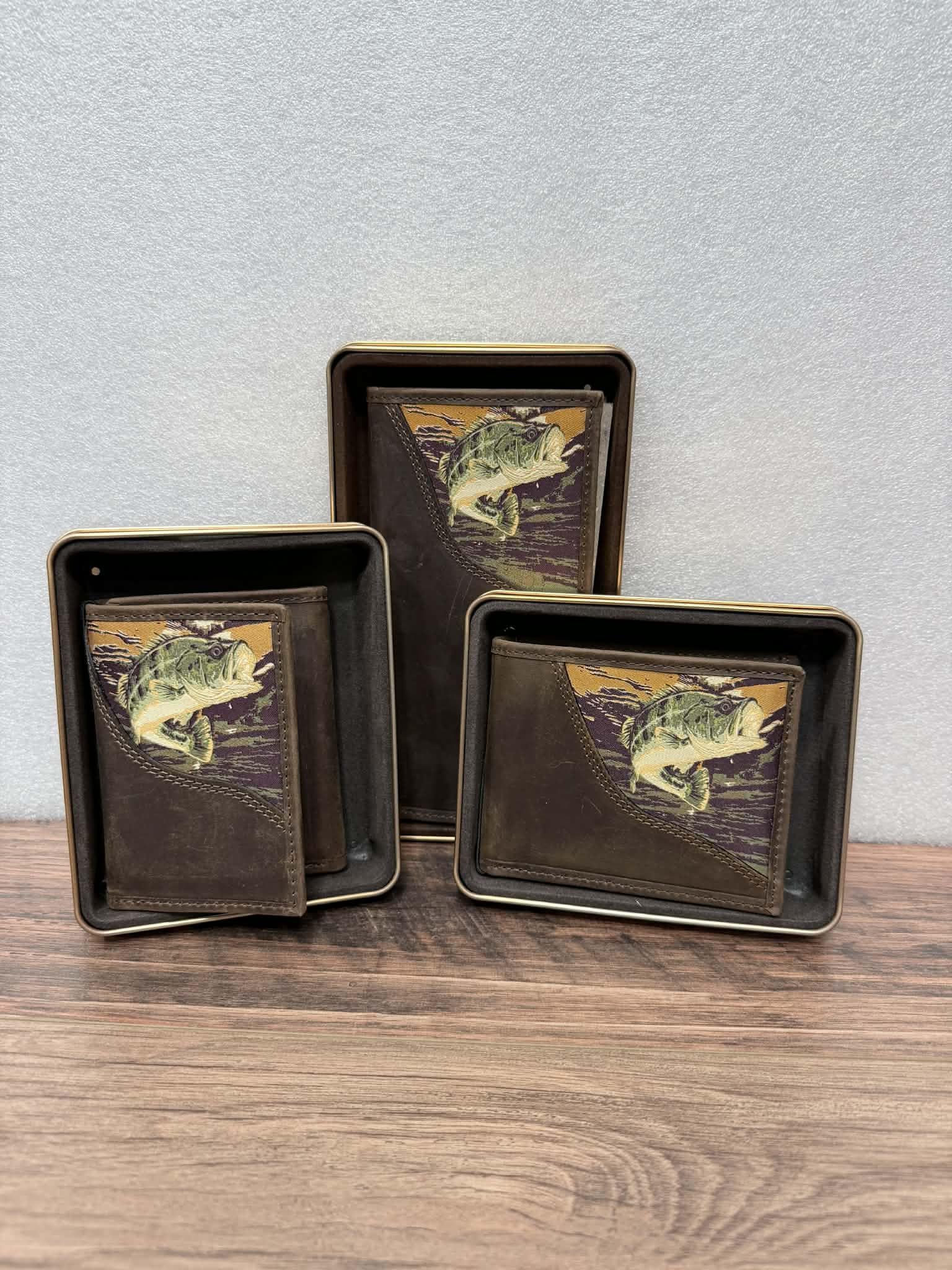 Crazy Horse Woven Patch Wallets