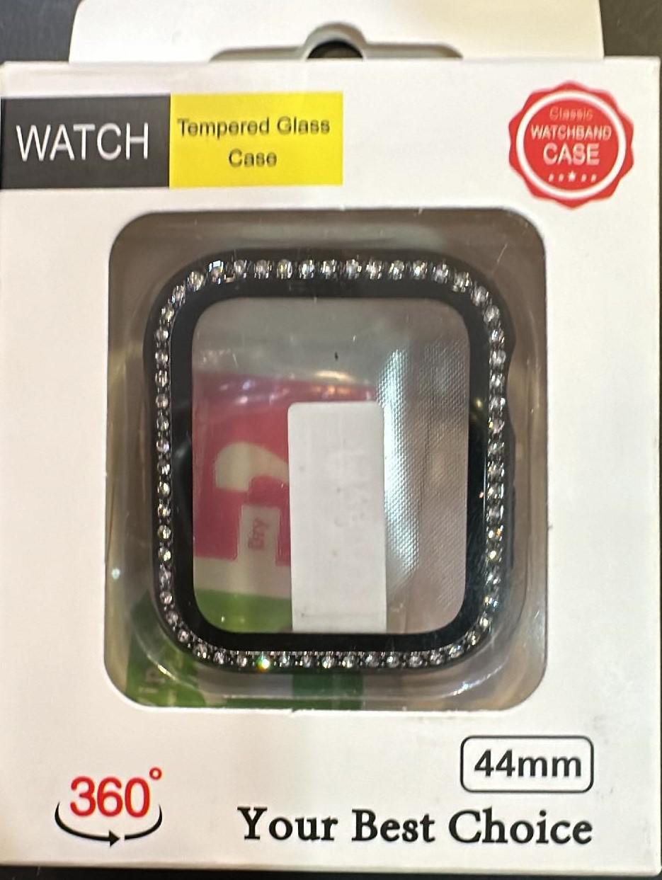 Black Crystal Watch Cover