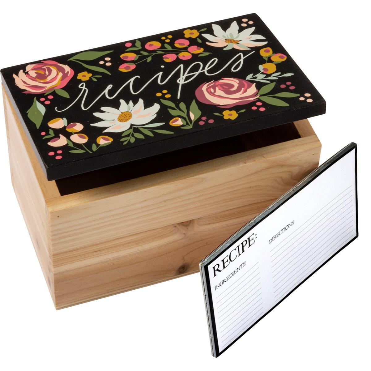 Recipe Floral Box