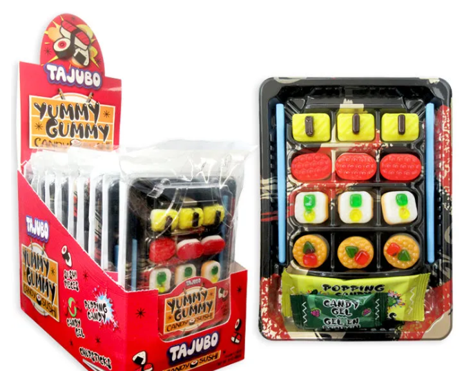 Tajubo Yummy Gummy Candy Sushi