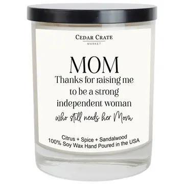 Funny Candles | Mom Thanks For Raising Me To Be . . .