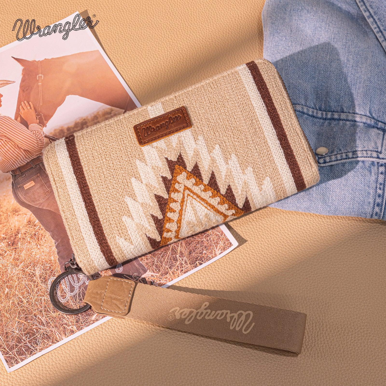 Wrangler Southwestern Knitted Wallet/Wristlet
