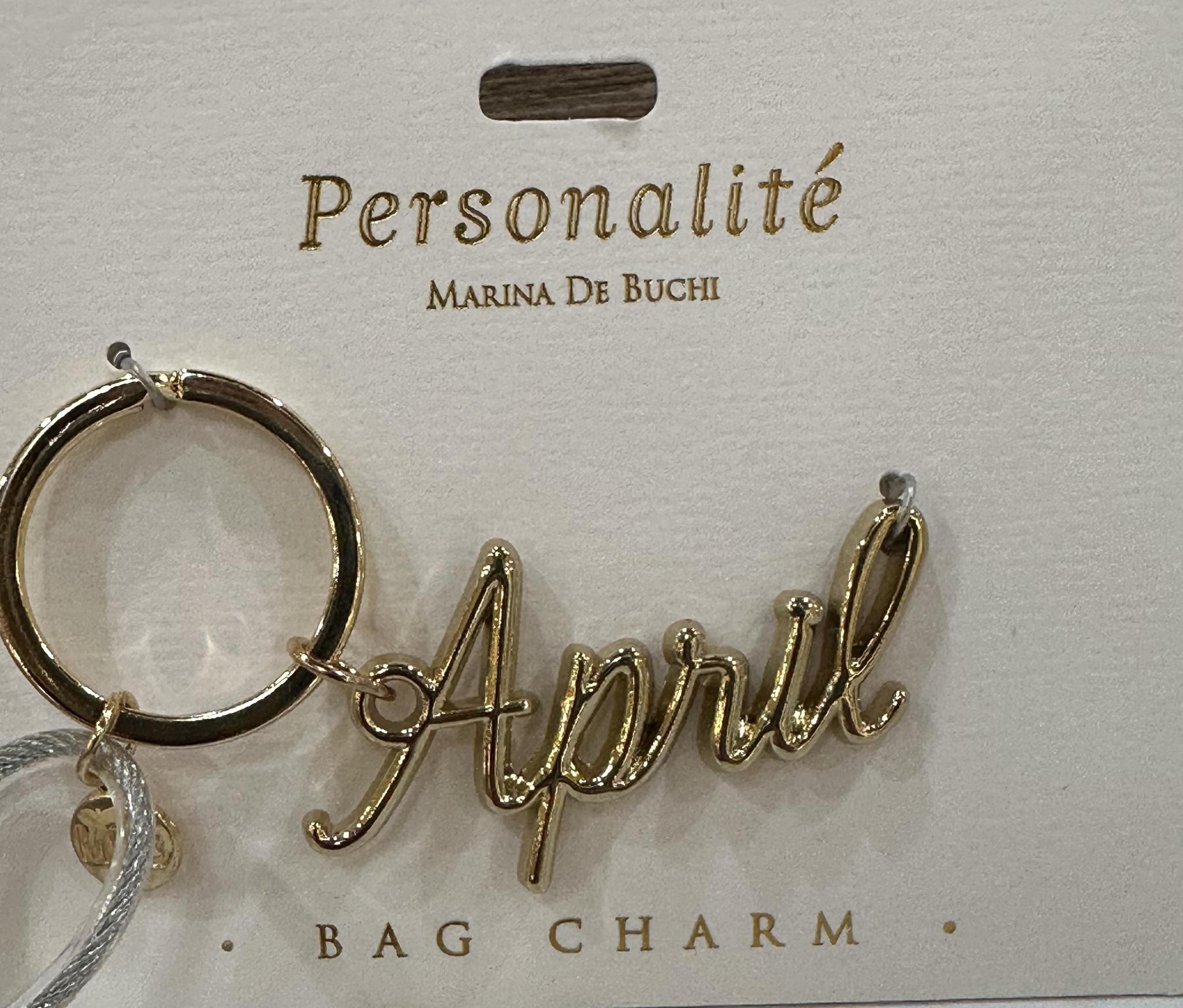 April Bag Charm Keyring