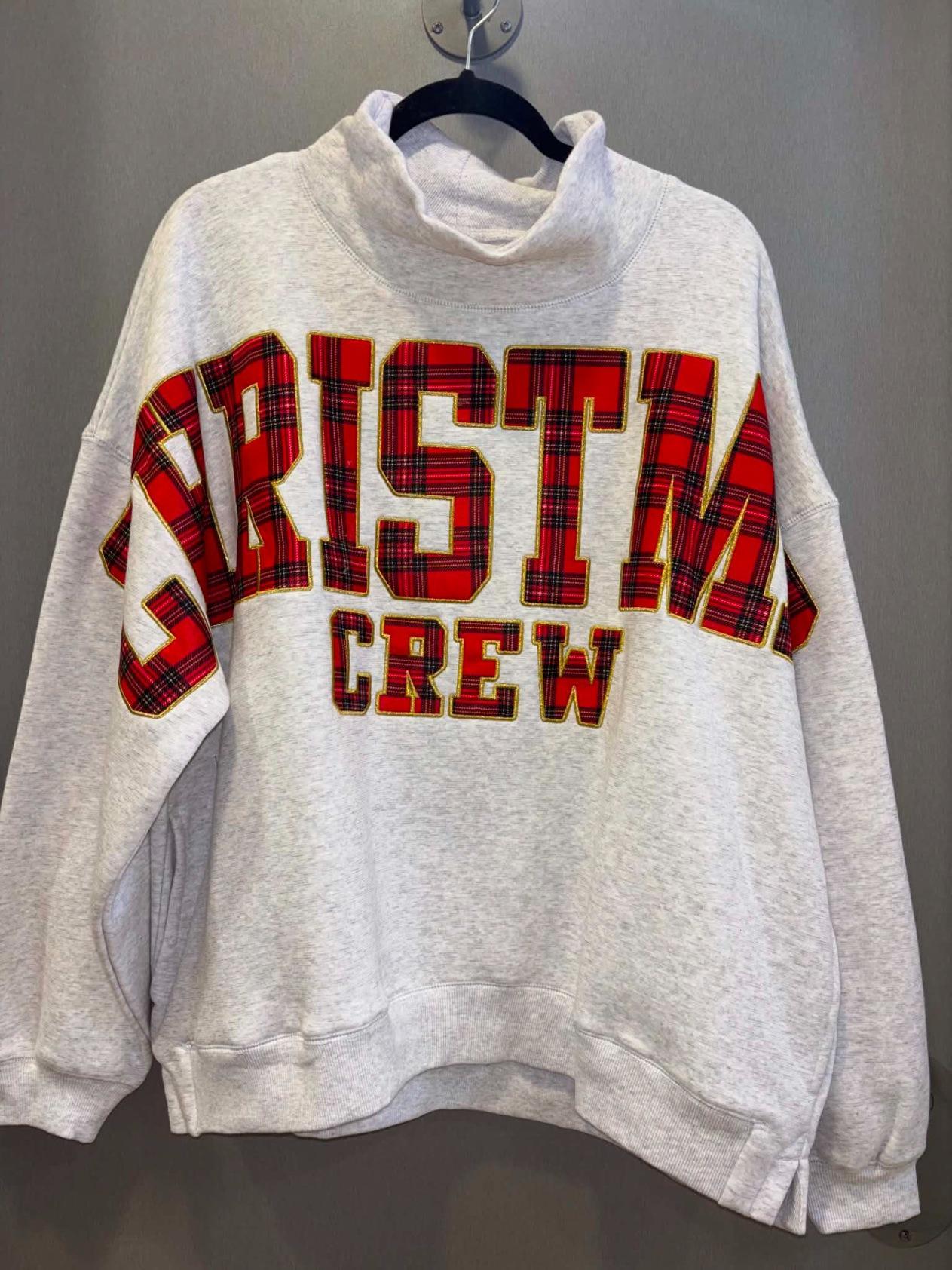 Simply Southern Christmas Crew Mockneck