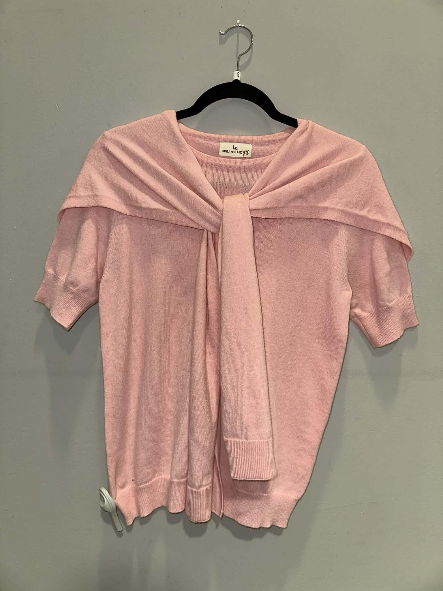 Pink Prep Short Sleeve Sweater