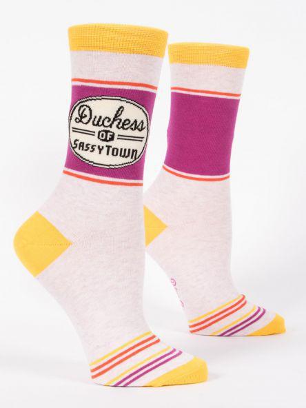 Duchess Of Sassy Town Crew Sock