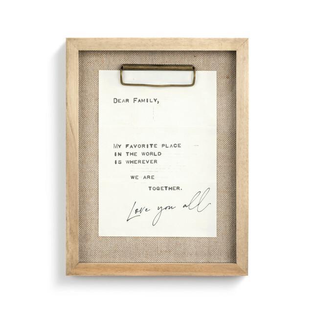 Dear You Wall Art Family