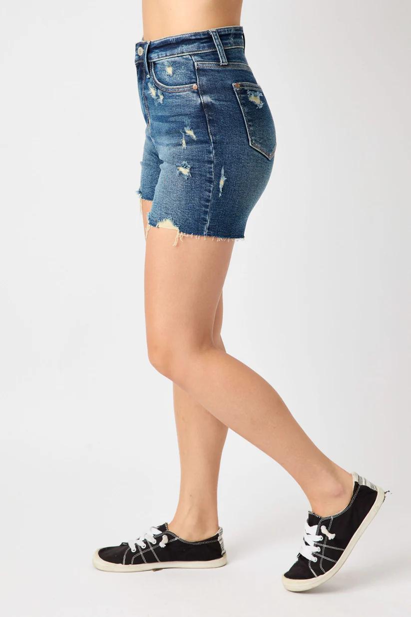 Judy Blue Mild Destroy Cut Off Shorts