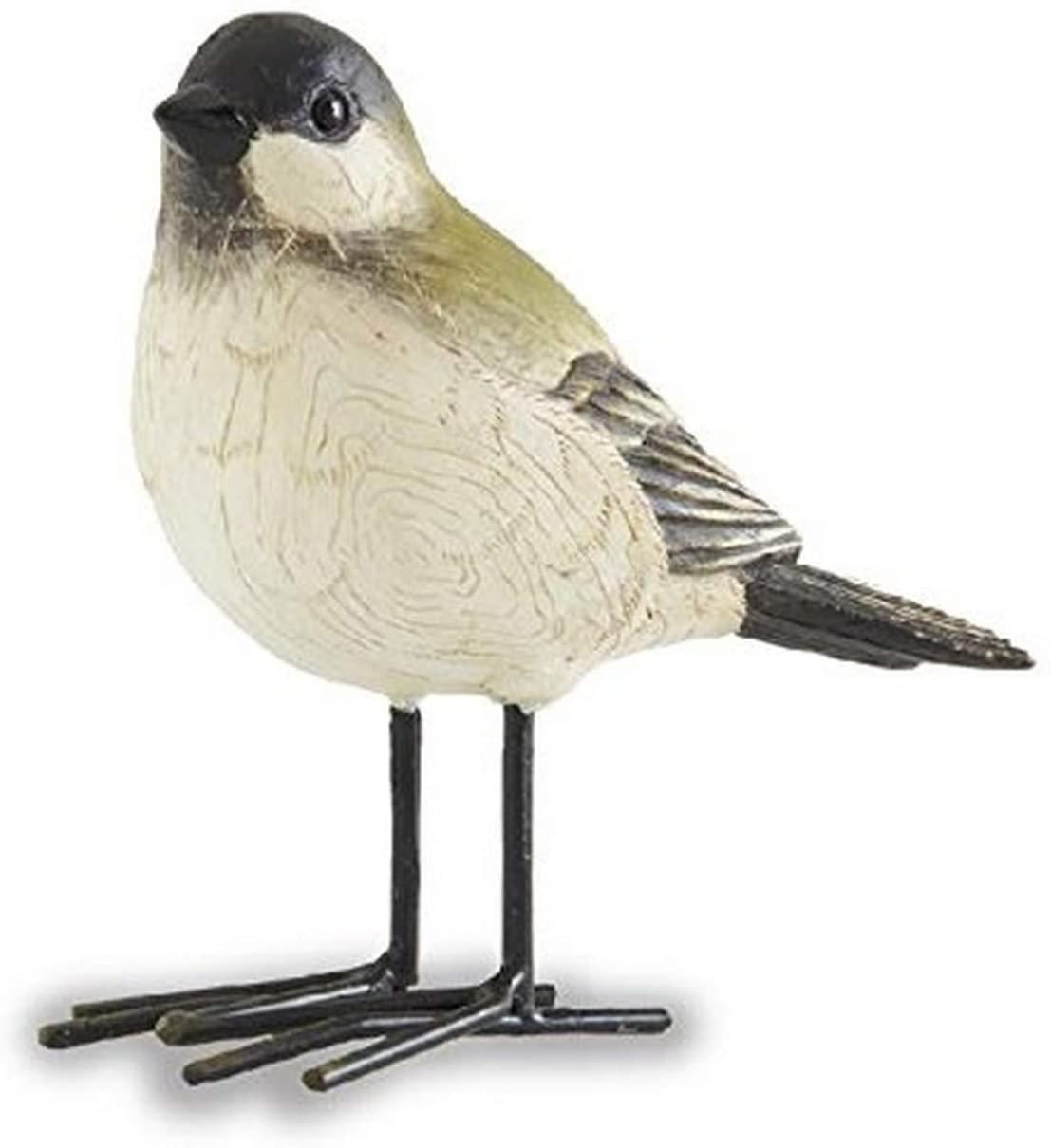 4.5" Green & Black Standing Bird