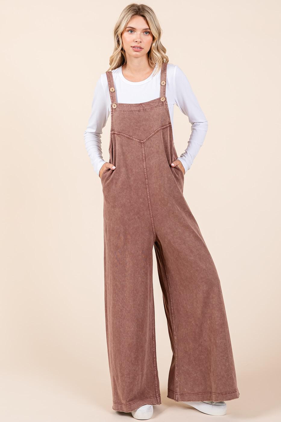 Mineral Wash Jumpsuit