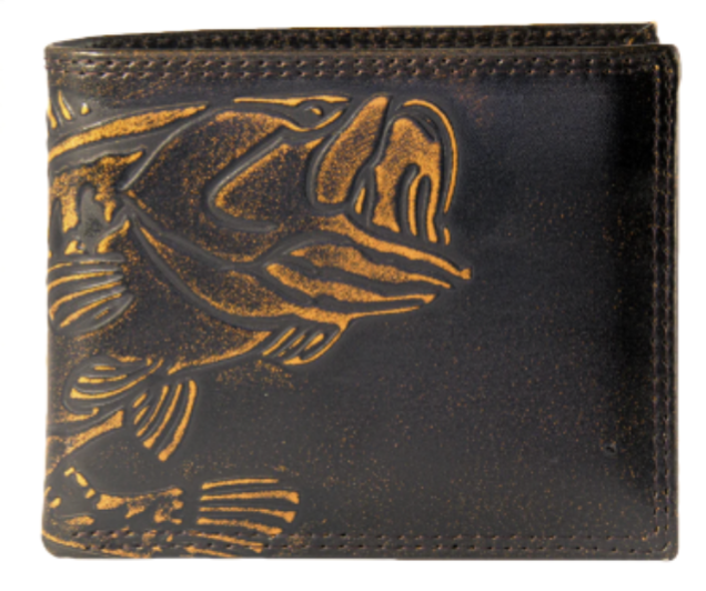 Burnished Leather Passcase Wallet