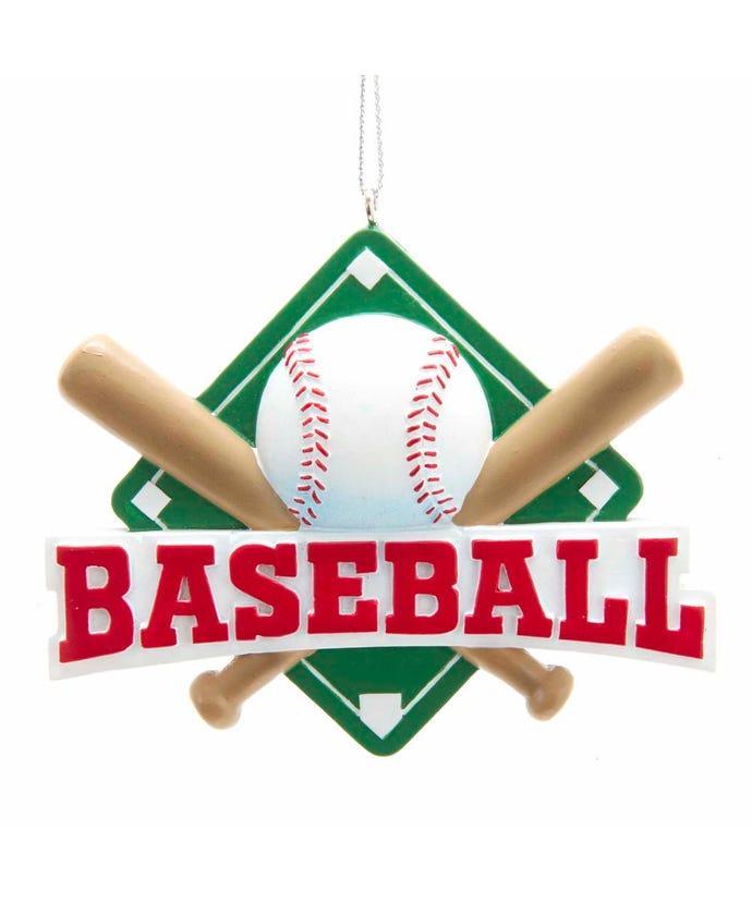 Baseball Ornament