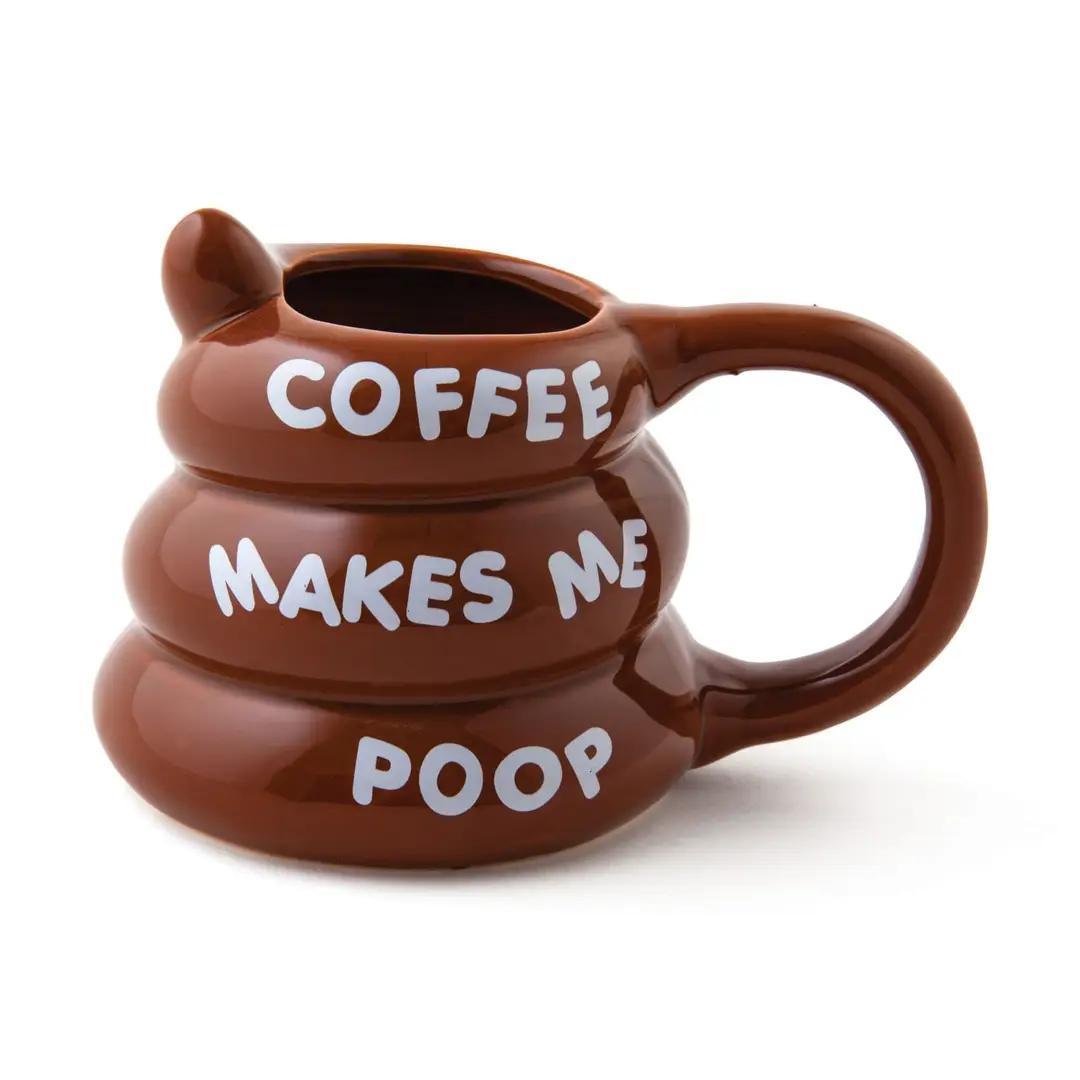 The Coffee Makes Me Poop Mug