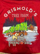 Woody Christmas Tree Pup Tee