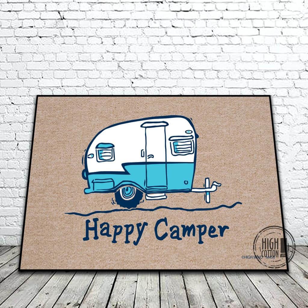 Happy Camper Door Mat