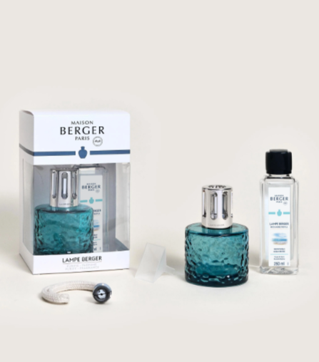 Mirage Azure Fragrance Lamp Gift Set with Ocean Breeze