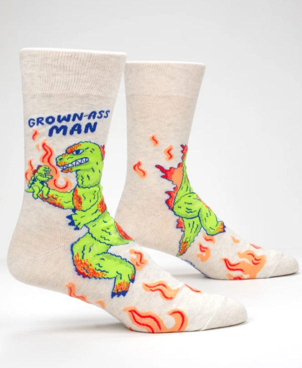 Grown-Ass Man M-Crew Socks