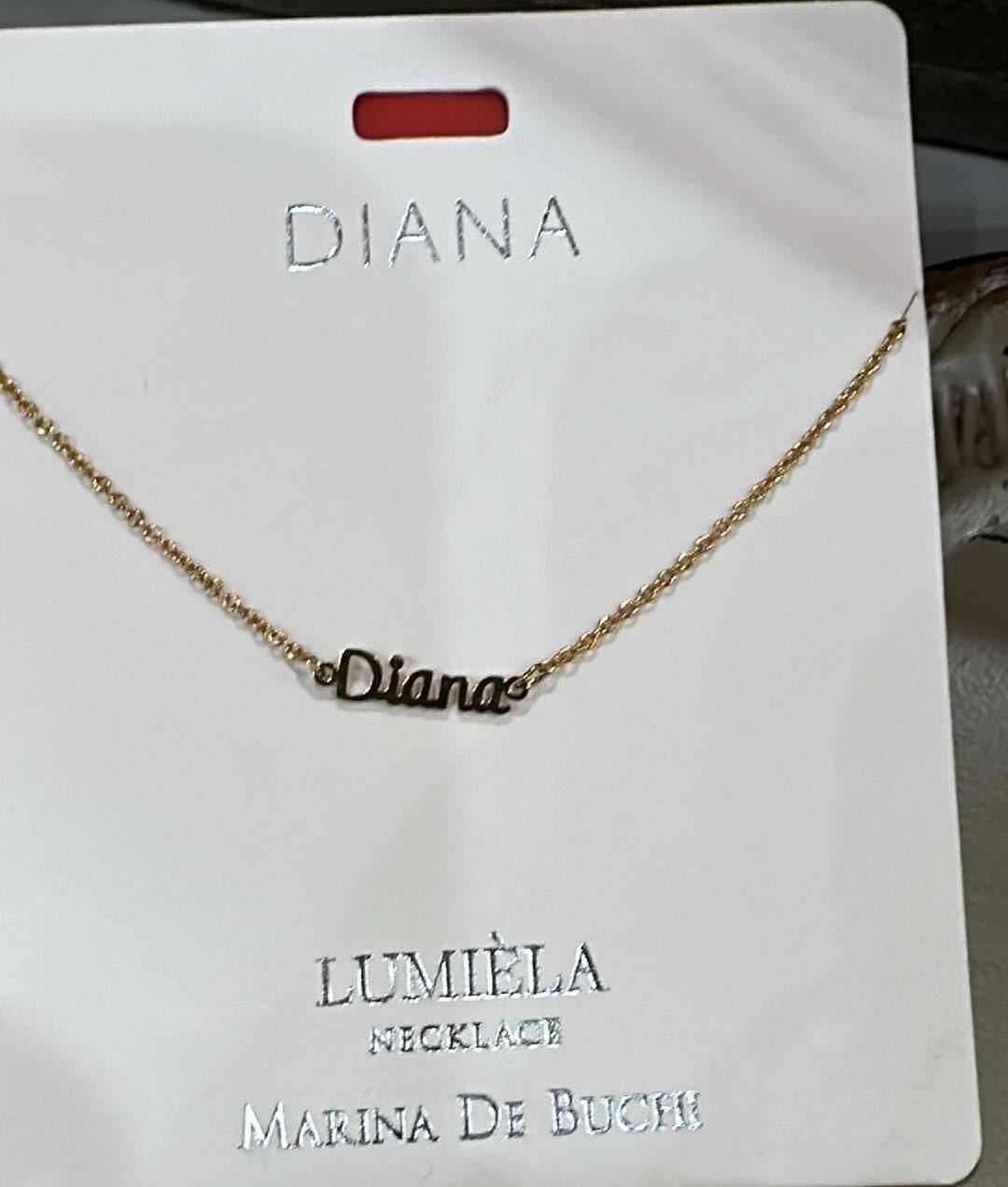 Diana Name Necklace