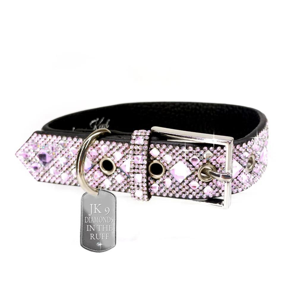 Diamond In the Ruff Dog Collar - PINK