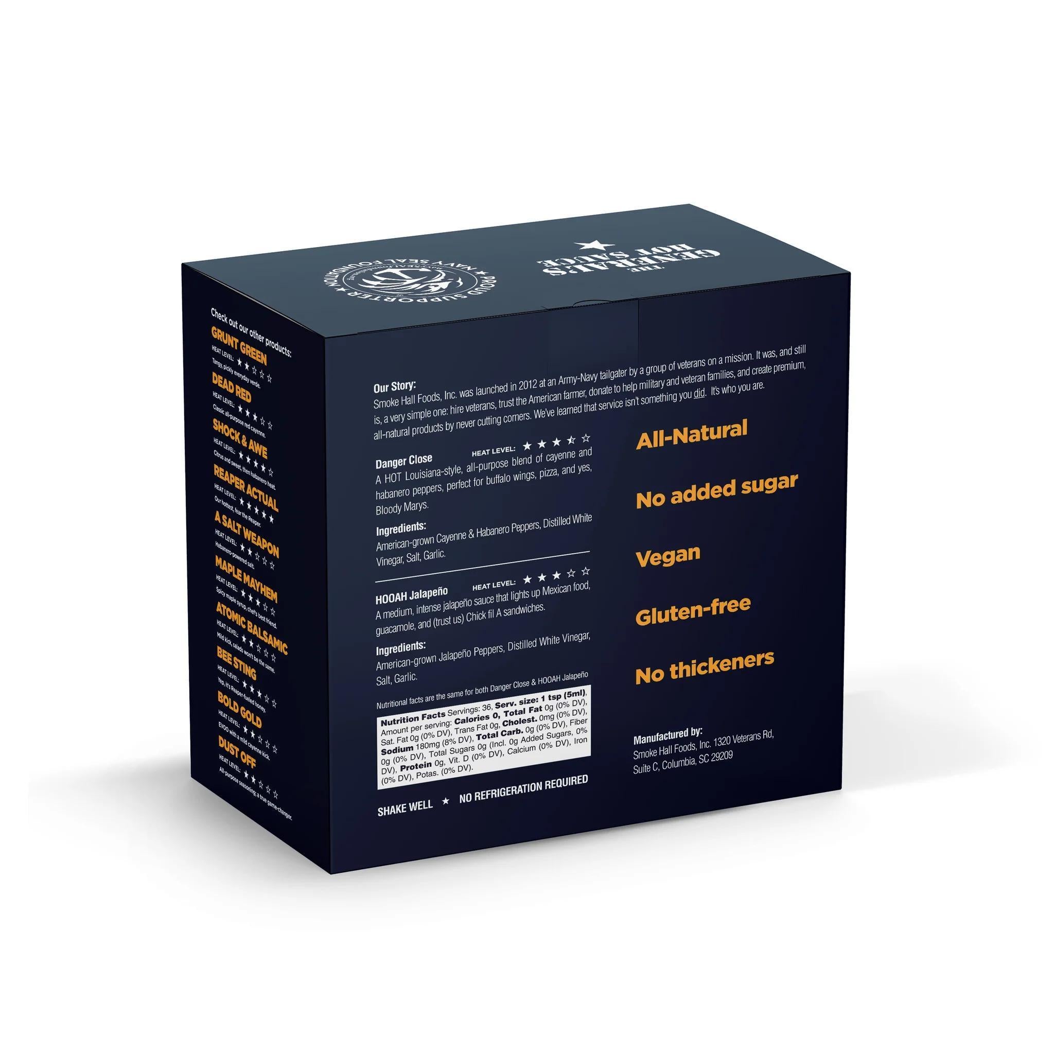 The Generals Hot Sauce - Foundation Gift Box