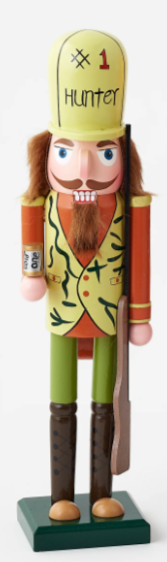 Outdoorsman Nutcracker - 3 Assorted