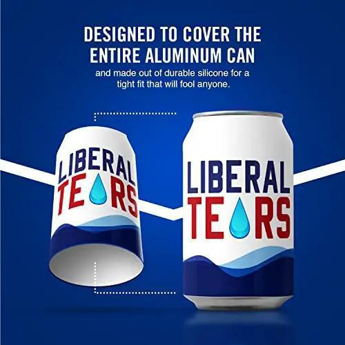 Liberal Tears Silicone Can Cooler