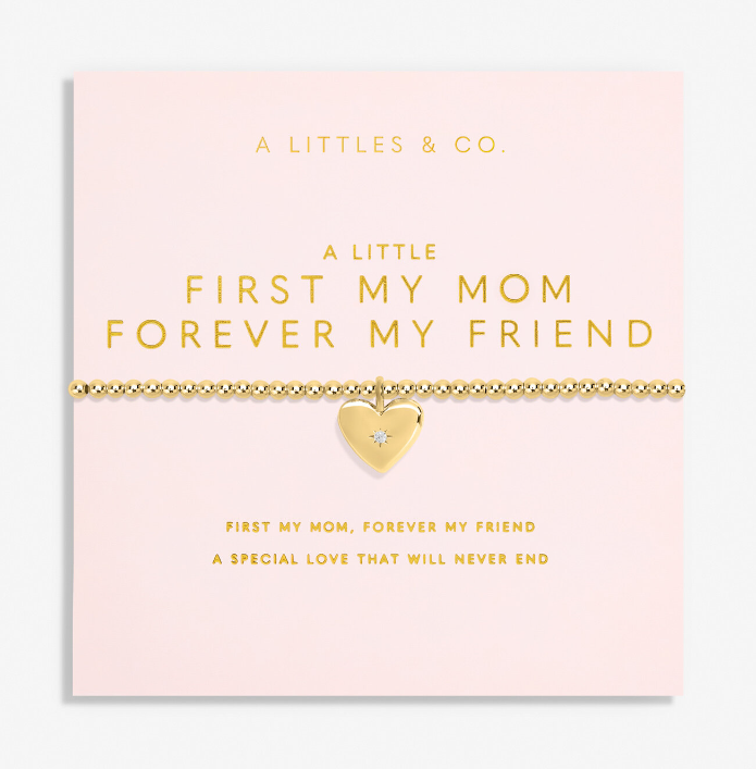 Mother's Day A Little 'First My Mom, Forever My Friend' Bracelet