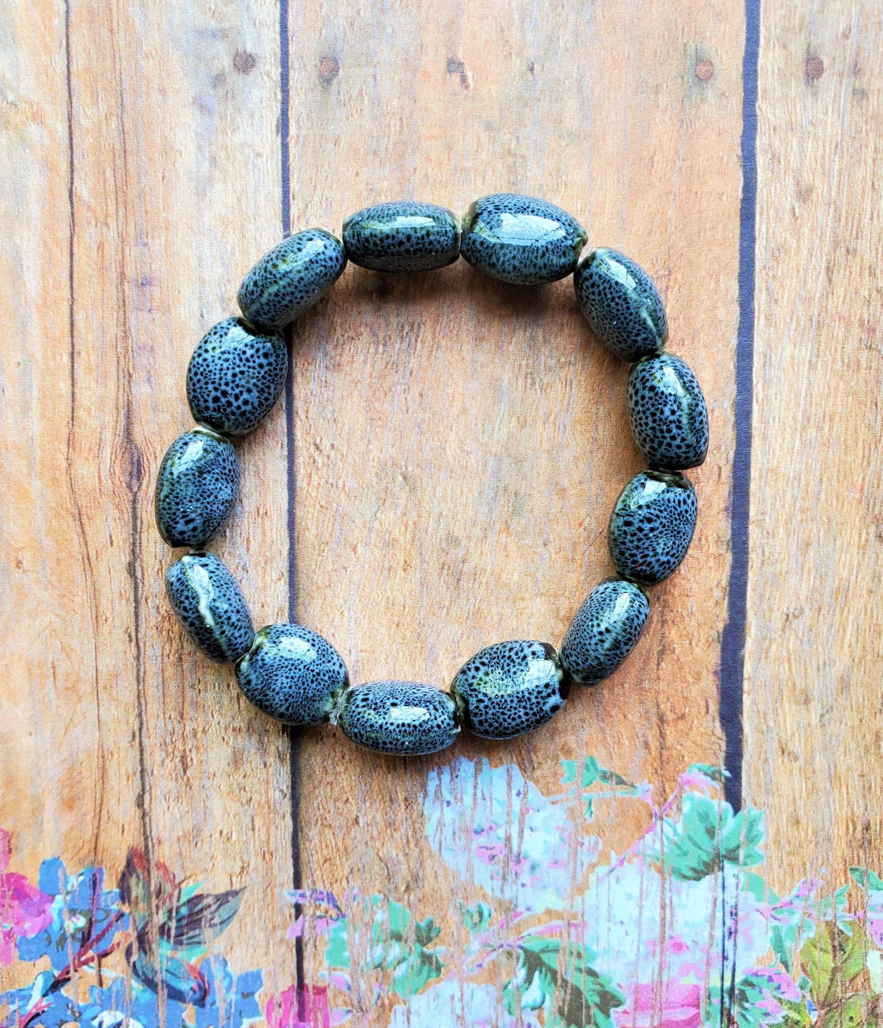 Oval Clay Shape Bracelets