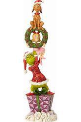 Stacked Grinch Characters Figurine