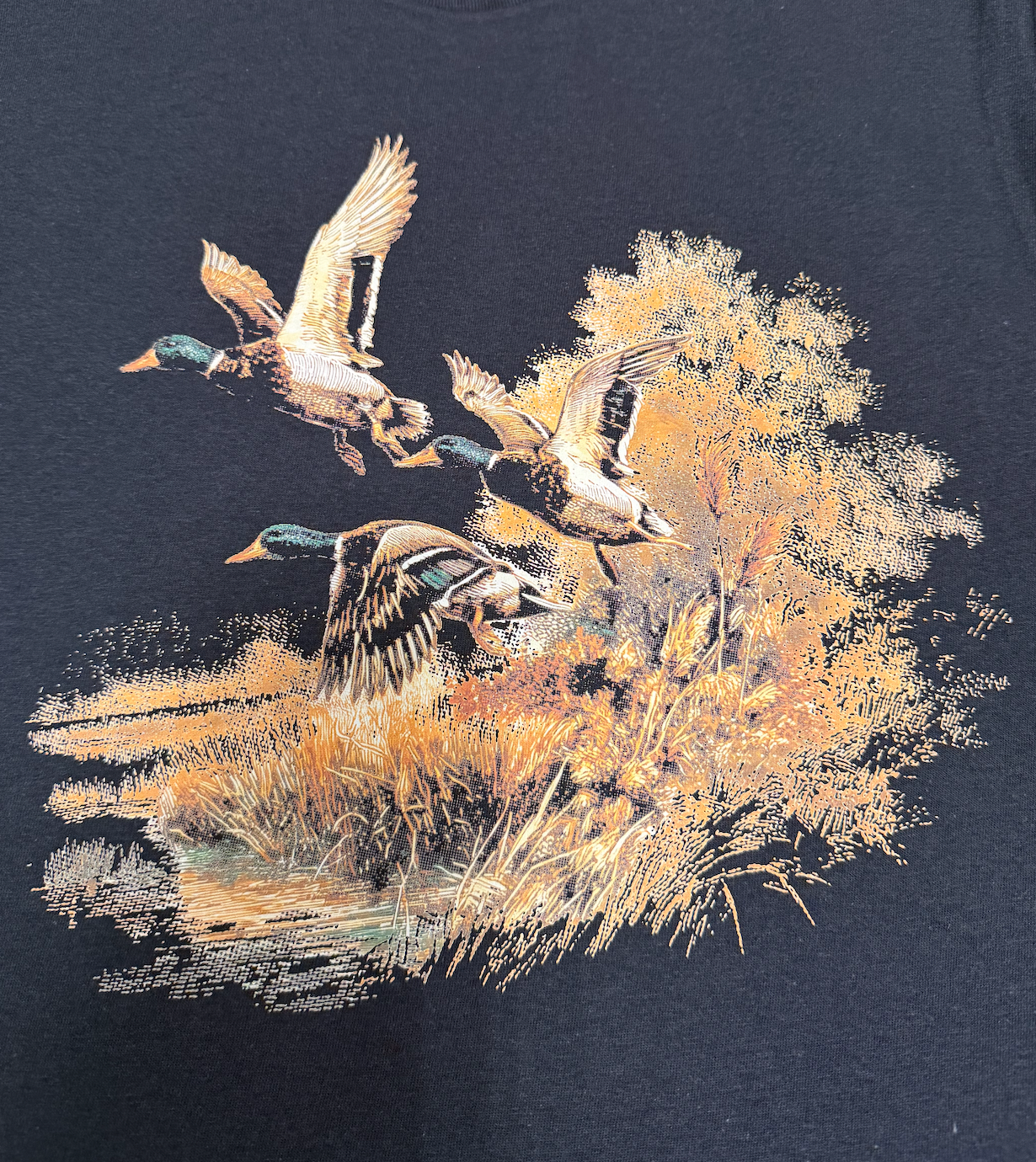 Flying Ducks Black Tee