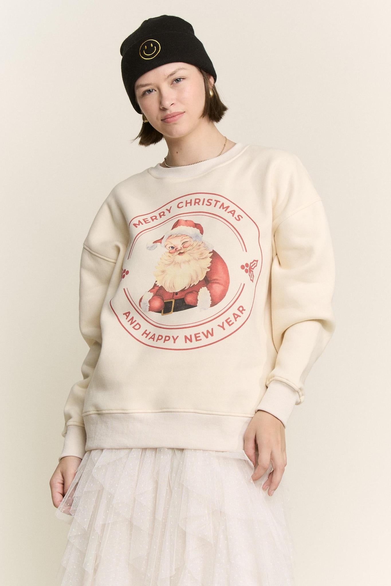 Santa Claus Graphic Sweatshirt