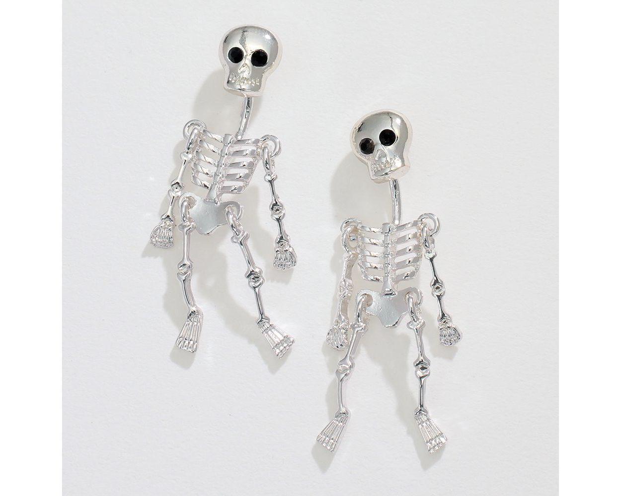 Dancing Skeleton Earrings