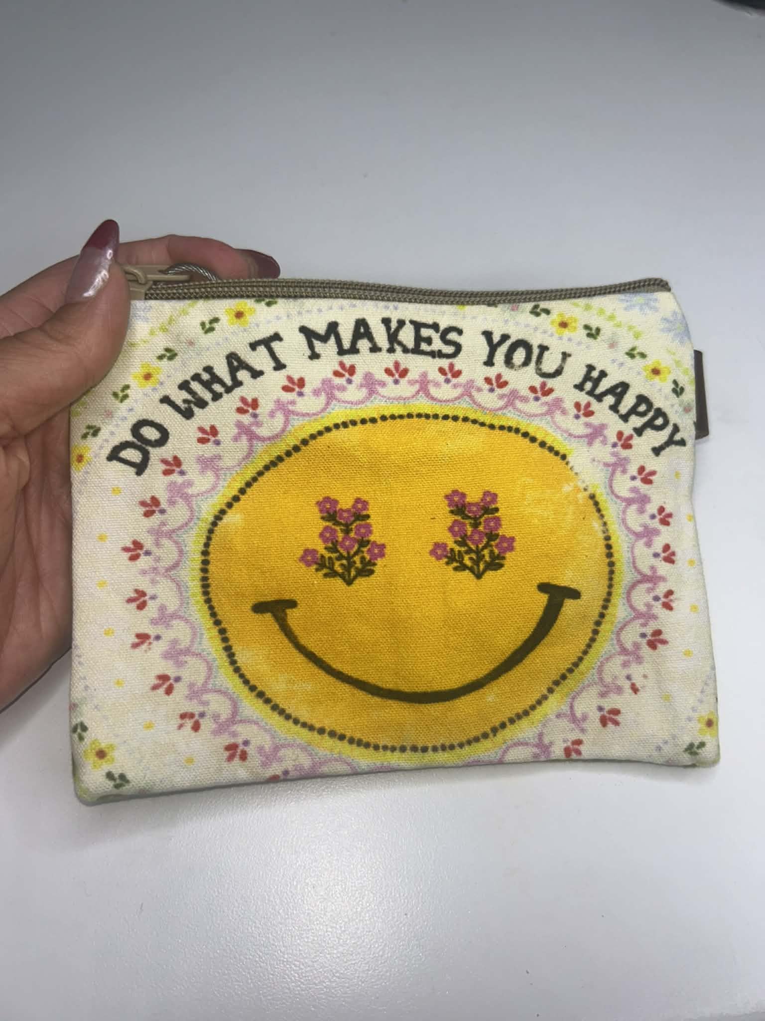 Happy Life Travel Cosmetic Bag