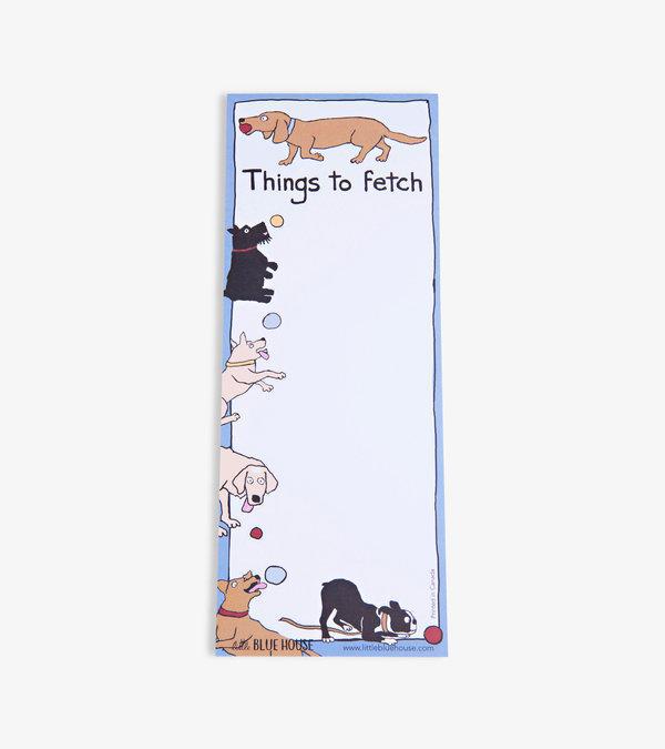 Things To Fetch Magnetic Note Pad