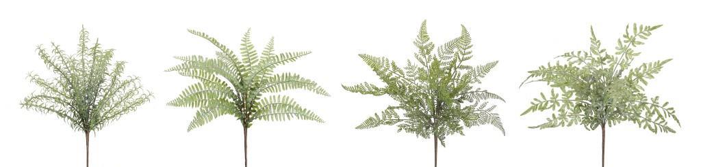 Fern Bush 16" Assorted