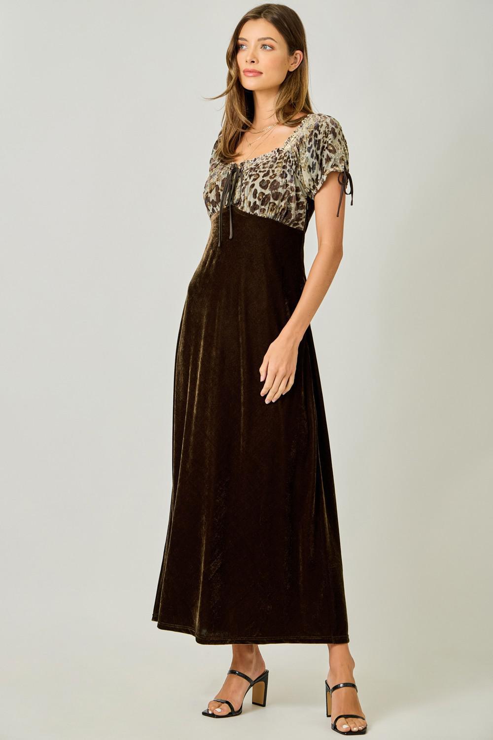 Velvet Long Maxi Dress