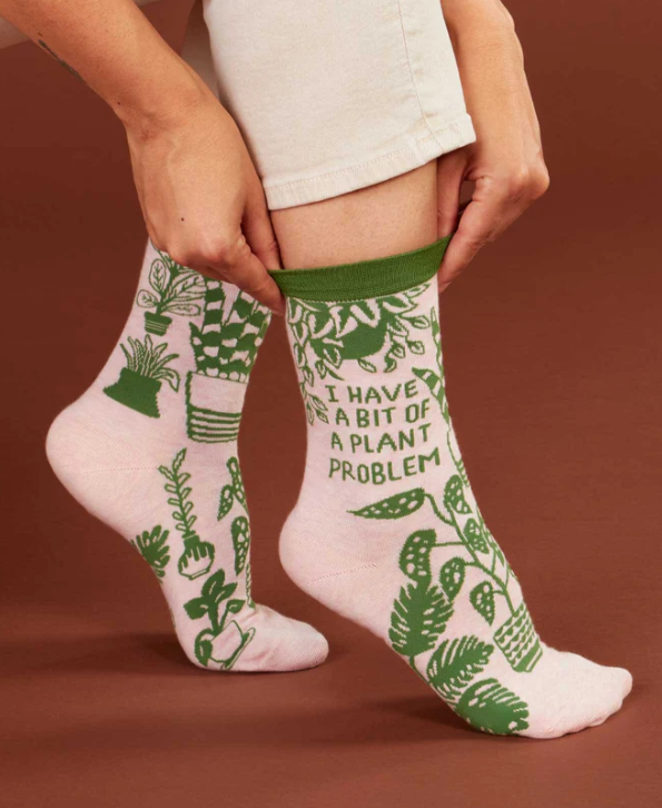 Plant Problem Women's Crew Socks