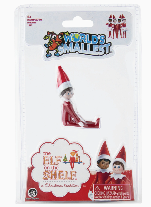 World's Smallest Elf On the Shelf