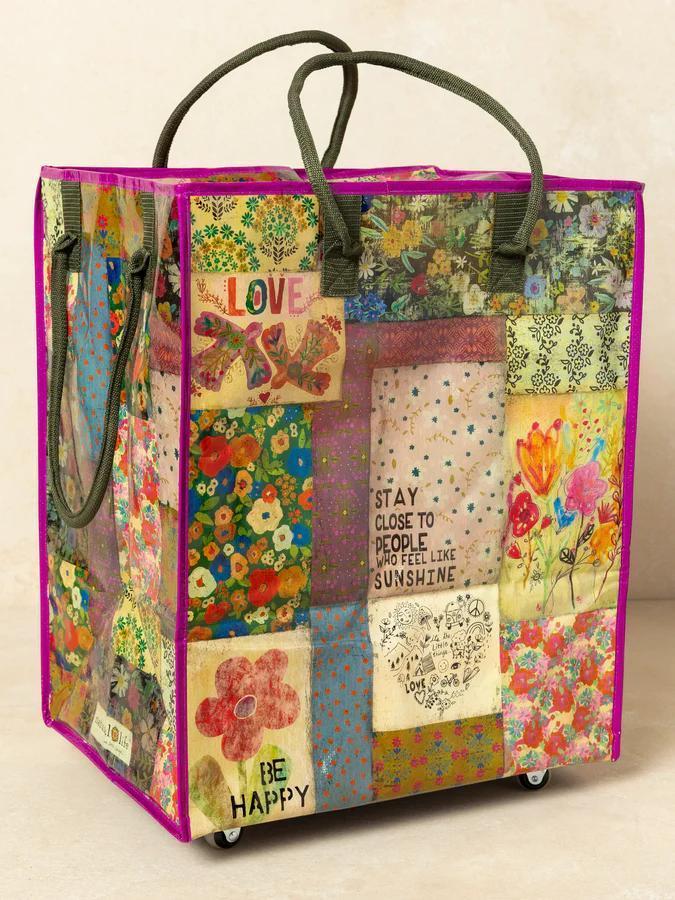 XL Rolling Tote Bag