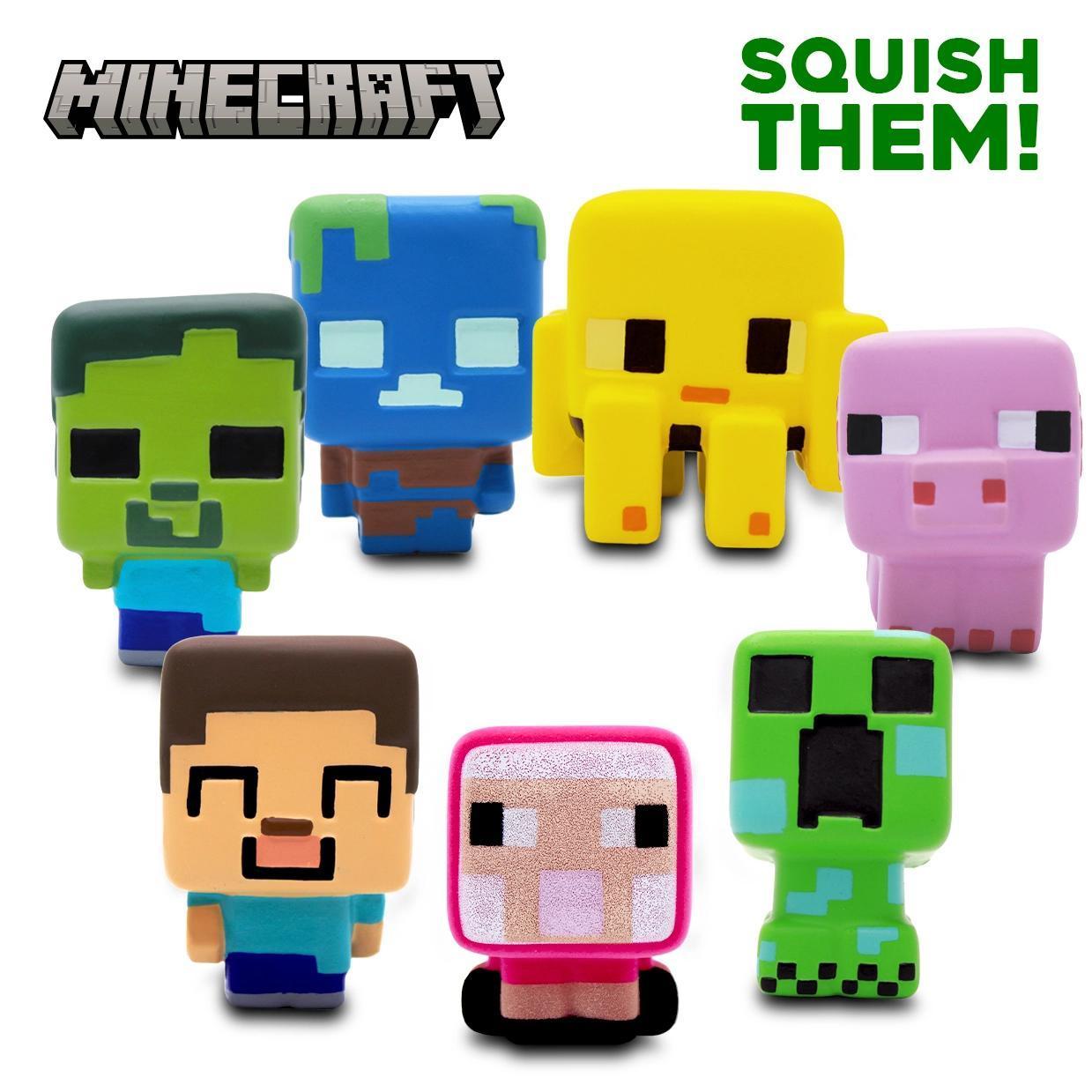 Minecraft 3.5" Bigger Squishme Scented Figures