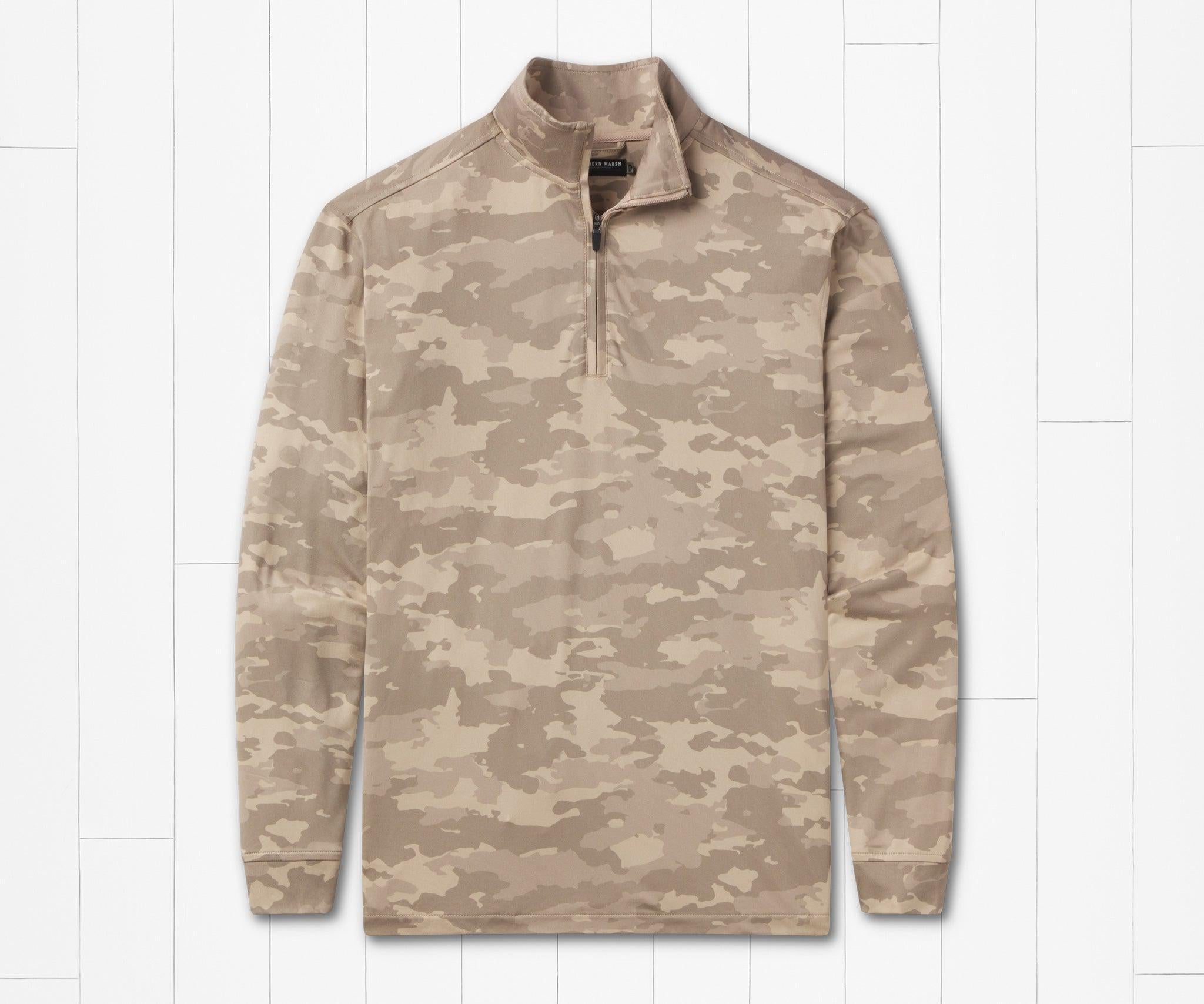 Mansfield Performance Pullover Burnt Taupe
