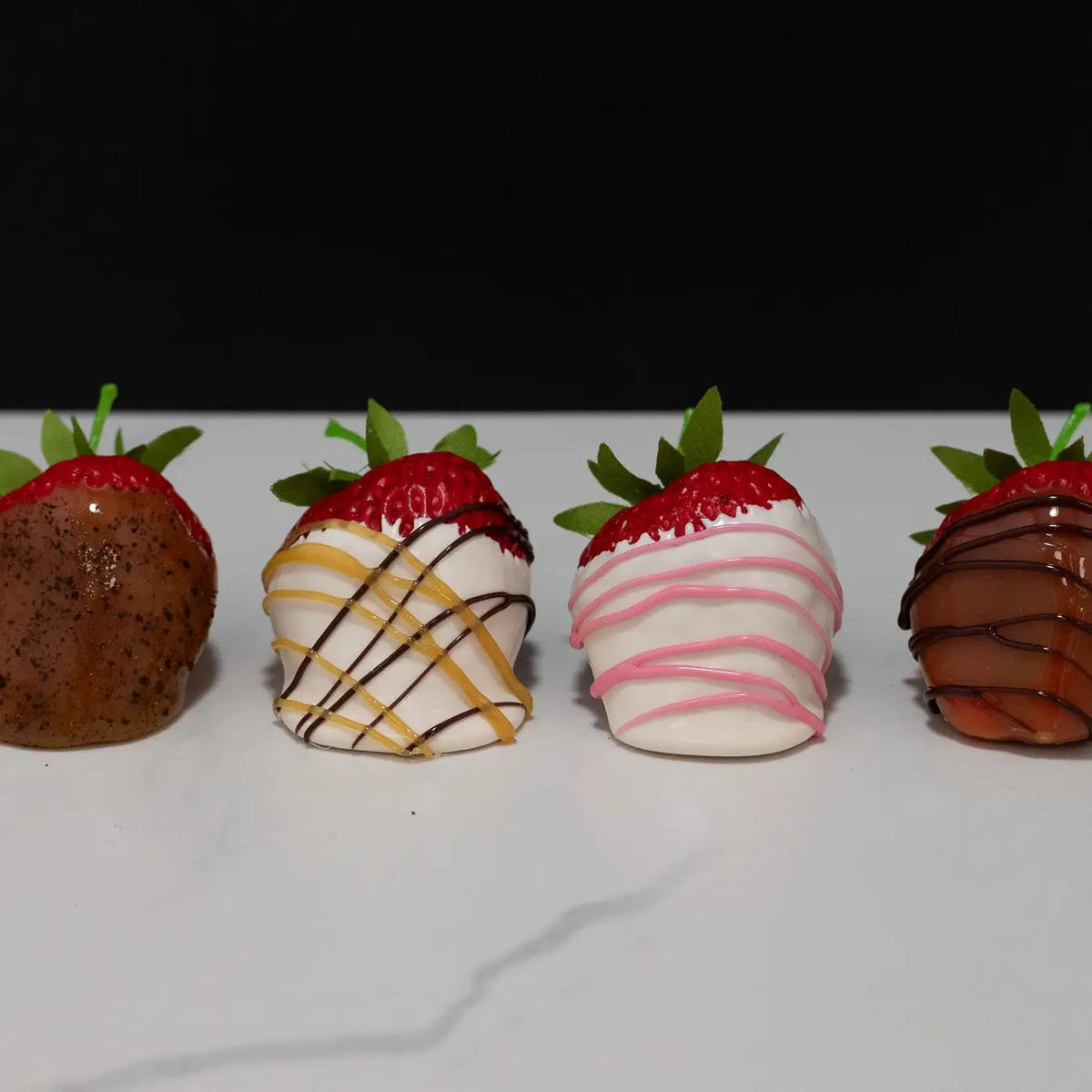 Fake Deluxe Dipped Strawberries