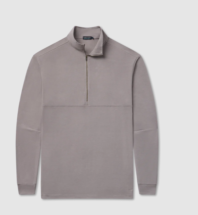 Woods Cross Brushed Pullover Midnight Gray