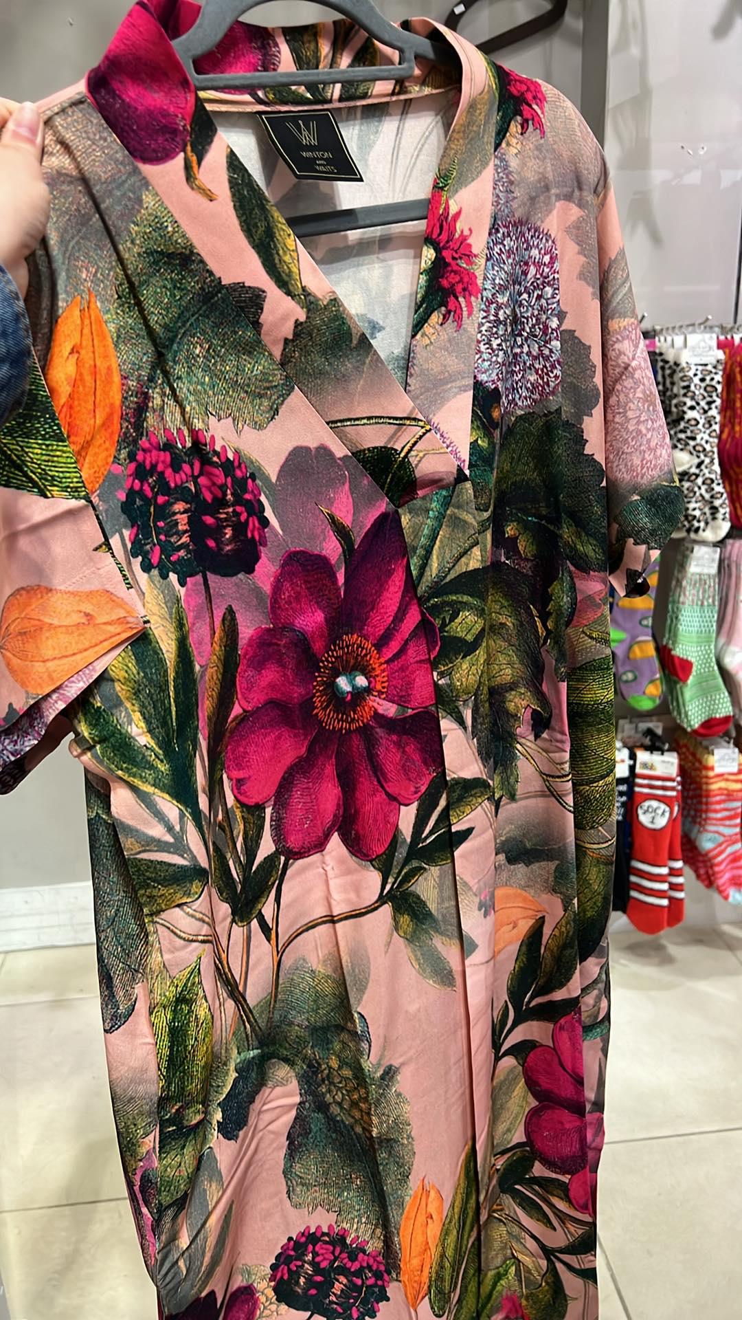 Kensington Floral Vneck Dress