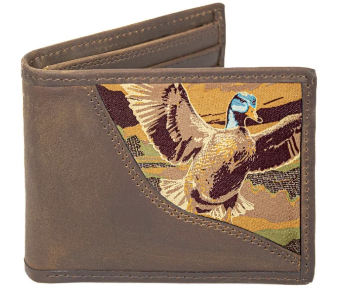 Burnished Leather Passcase Wallet