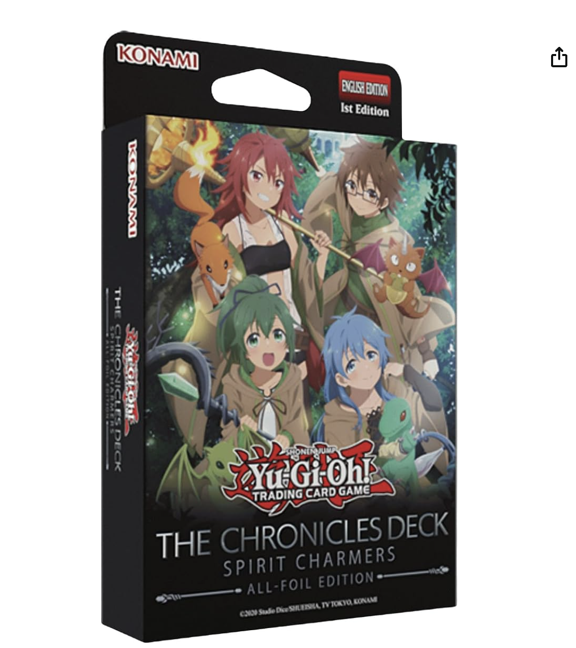 Yu-Gi-Oh!: The Chronicles Deck - Spirit Charmers (All-Foil Edition)