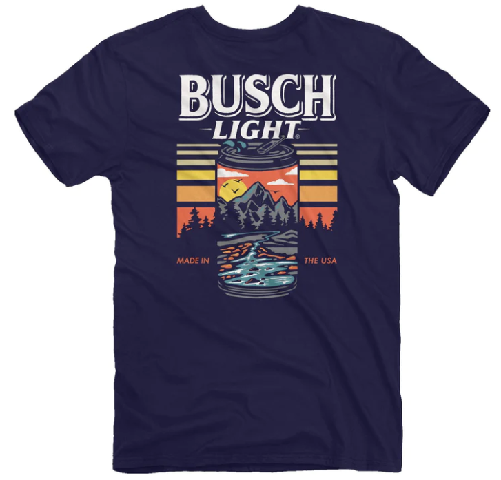 Busch Can Scene Tee