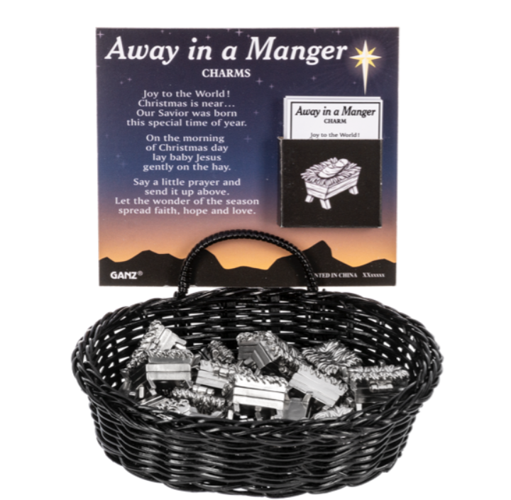 Away in a Manger Charms