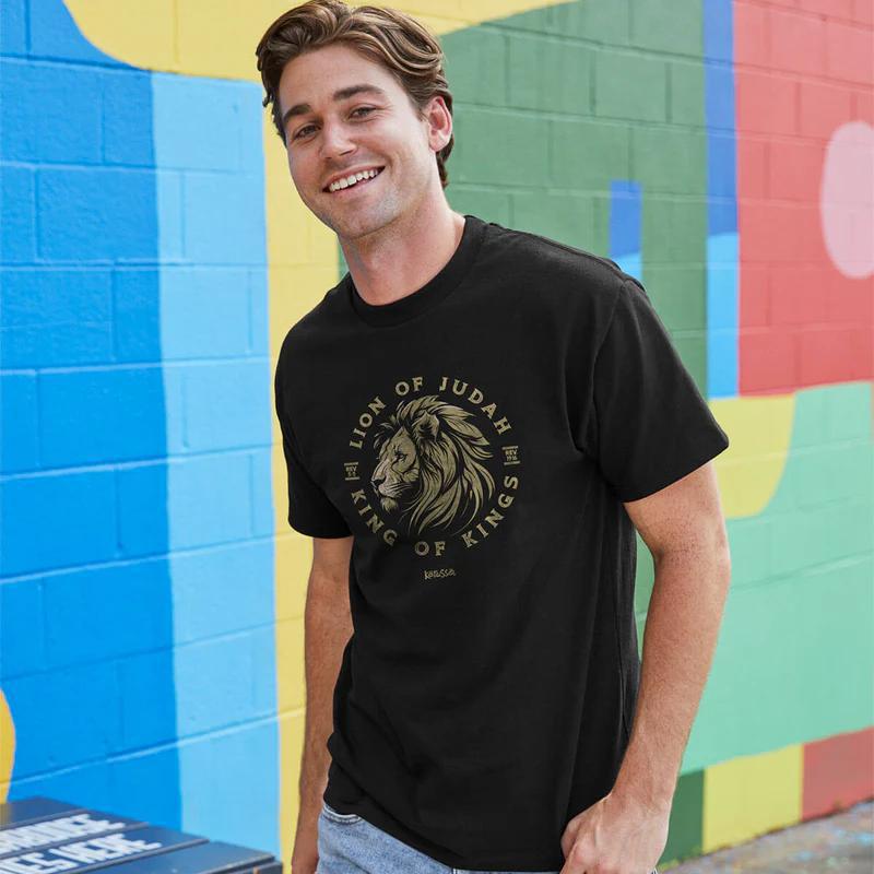 Kerusso Christian T-Shirt - Lion Of Judah