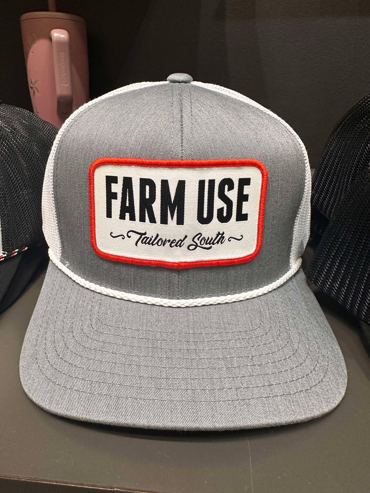 Farm Use Patch Gray Hat
